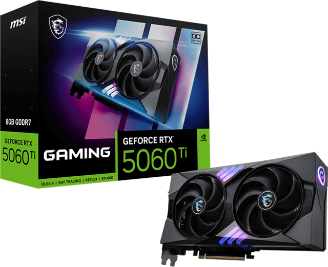 MSI GeForce RTX 5060 Ti 8G GAMING OC [G506T-8GC]