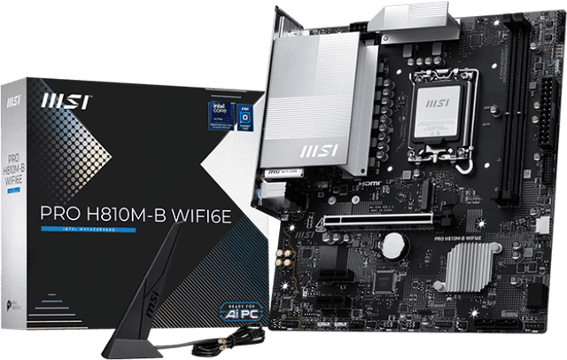 MSI PRO H810M-B WIFI6E