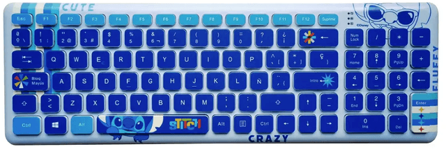 Genérica Stitch Teclado Inalámbrico