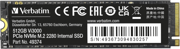 Verbatim Vi3000 512 GB (49374)