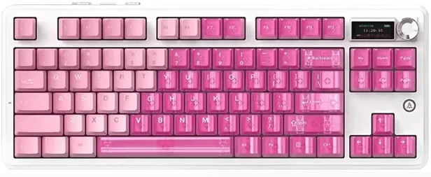 Ajazz MK87 - White / Pink