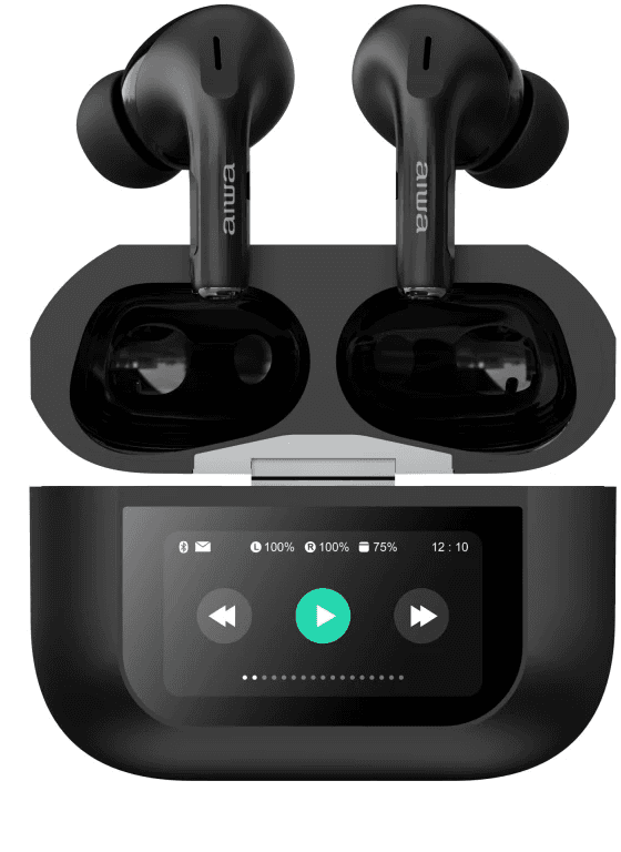 AIWA AW-TWSGPRO - Negro (AWTWSGPROB)