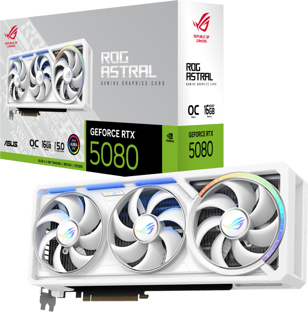 ASUS ROG-ASTRAL-RTX5080-O16G-WHITE