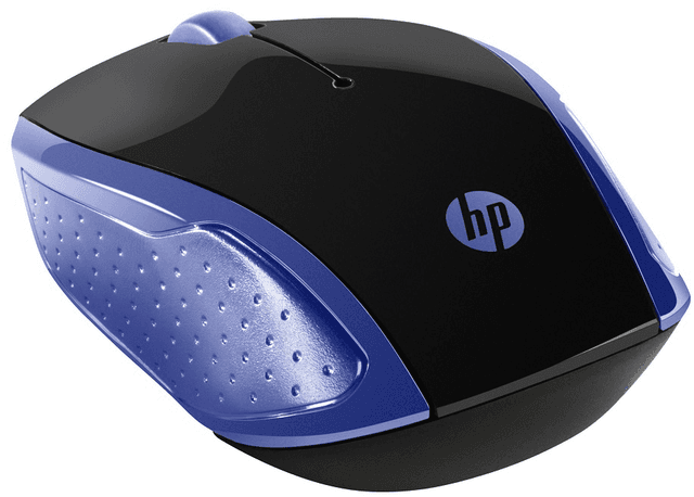 HP 200 Wireless Optical Mouse (Blue) (2HU85AA)