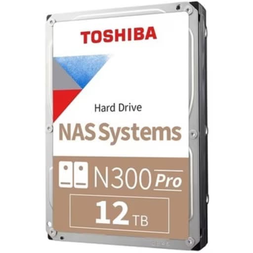 Toshiba N300 Pro NAS 12 TB (HDWG51CXZSTB)