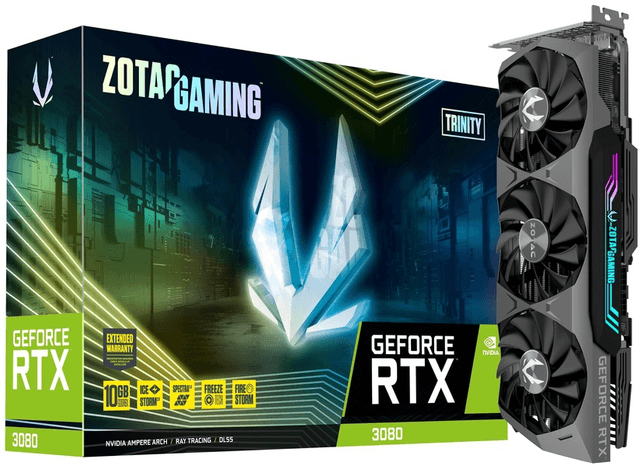 Zotac GAMING GeForce RTX 3080 Trinity LHR [ZT-A30800D-10PLHR]