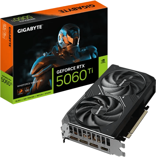 Gigabyte GeForce RTX 5060 Ti WINDFORCE MAX OC 8G [GV-N506TWF2MAX OC-8GD]