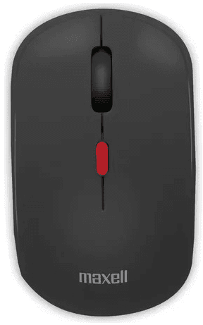 Maxell Wireless Mouse 1600DPI - Black (MOWL-100)