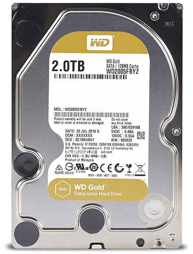 Western Digital Gold 2 TB (WD2005FBYZ)