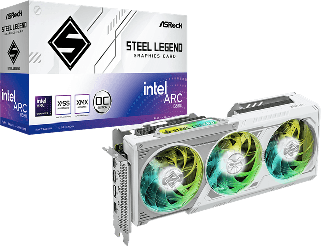 ASRock Arc B580 Steel Legend 12GB OC [B580 SL 12GO]