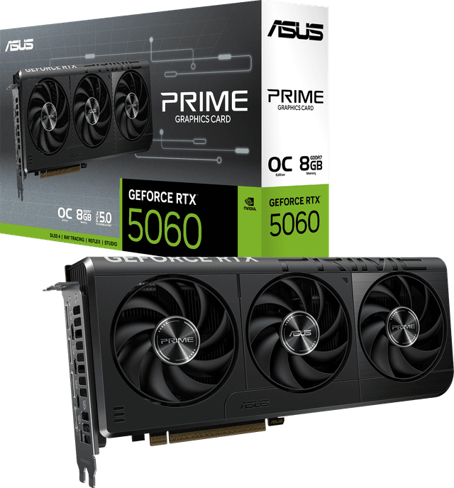 ASUS PRIME GeForce RTX 5060 OC [PRIME-RTX5060-O8G]