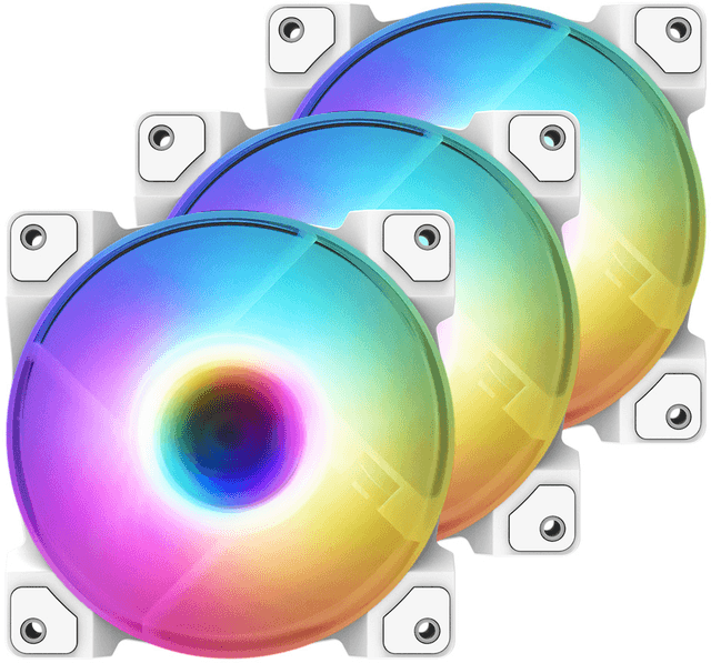 ID-Cooling DF-12025-ARGB-TRIO-SNOW