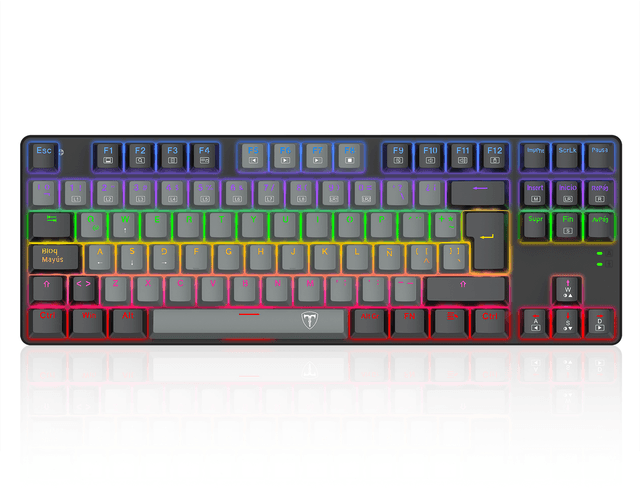 T-Dagger Bora Rainbow Lite - Gris/Negro (T-TGK313GB-LIT)