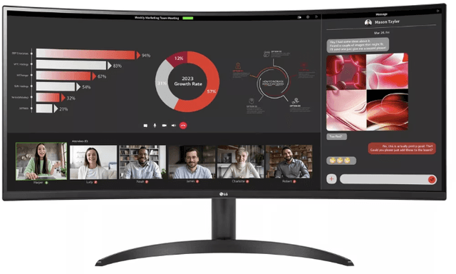 LG UltraWide 34WR50QC-B