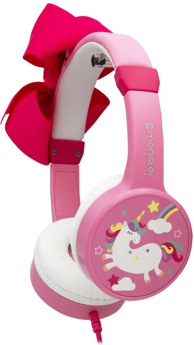 Monster Audio Cool Kid - Moño Rosado Unicornio (27MXXCK02P)