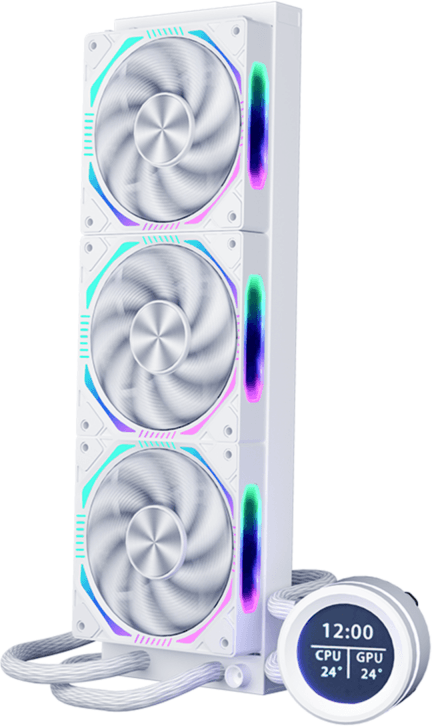 Kronos ARGB 360mm - White (KRLCD360-BL)