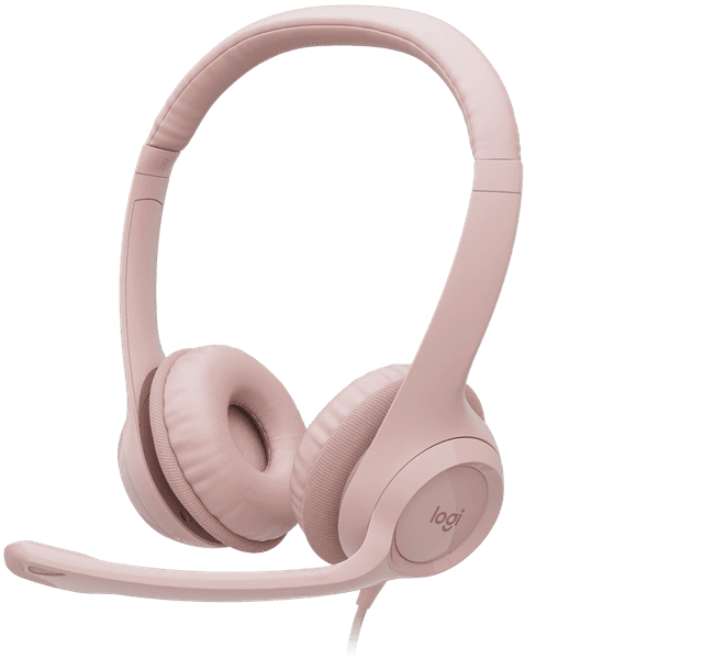 Logitech H390 - Pink (981-001280)