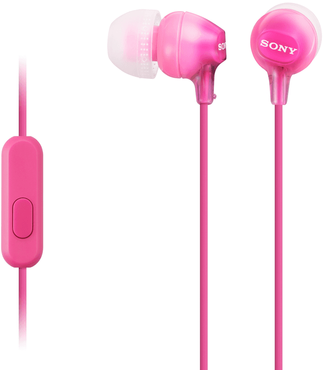 Sony MDR-EX15AP In-ear Headphones - Pink