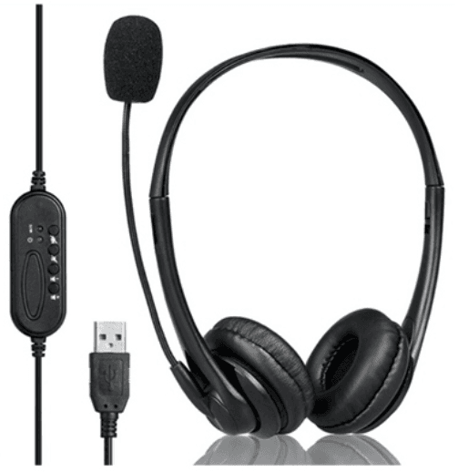 Clio USB Stereo Headset + Mic (HS 750)