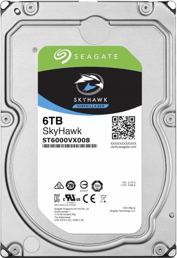 Seagate SkyHawk 6 TB (ST6000VX008)