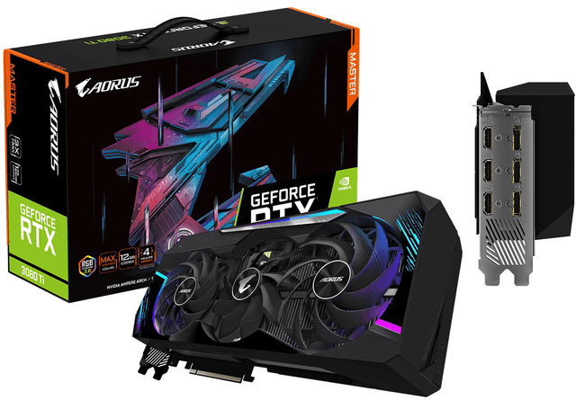 Gigabyte AORUS RTX 3080 Ti MASTER 12G [GV-N308TAORUS M-12GD]