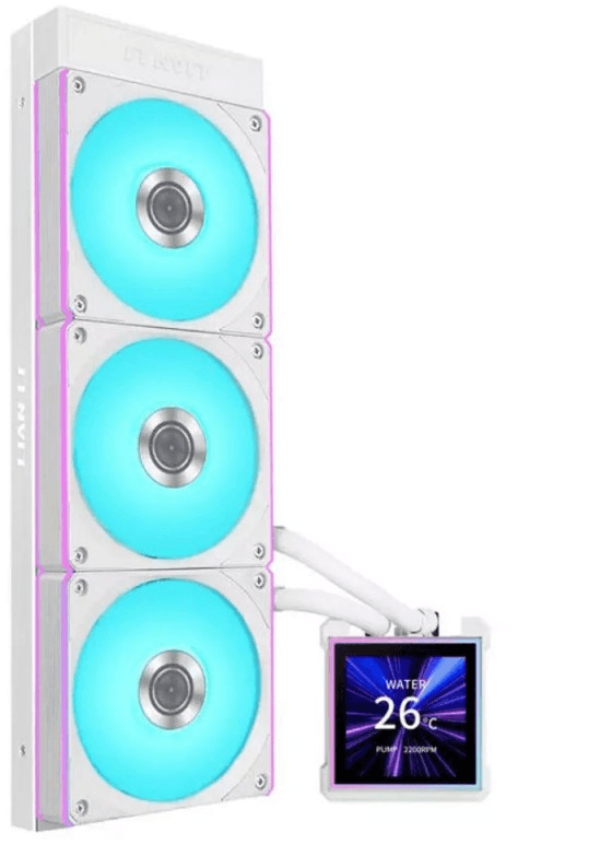 Lian Li Hydroshift II LCD-S 360 CL - White [GHS2LCDS36CW]