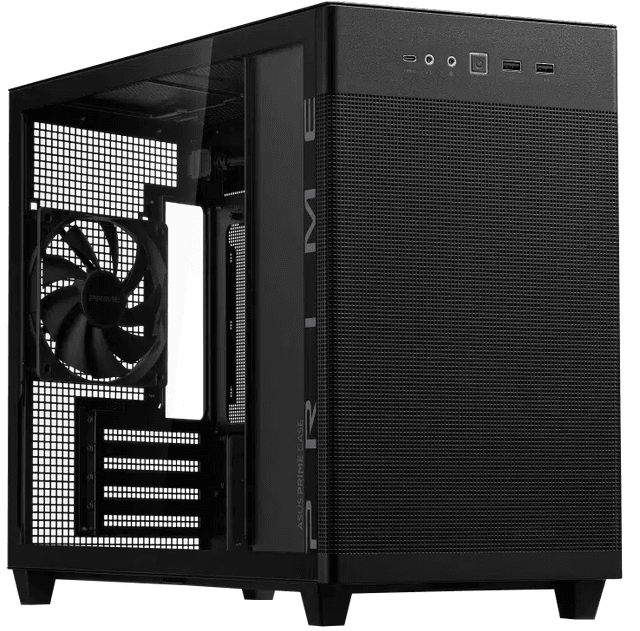 ASUS Prime AP201 Tempered Glass Version - Black