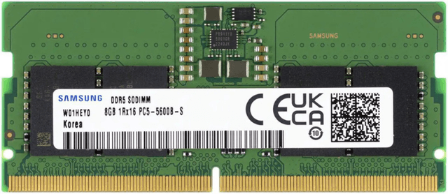 Samsung M425R1GB4PB0-CWM (1 x 8 GB | SO-DIMM DDR5-5600)