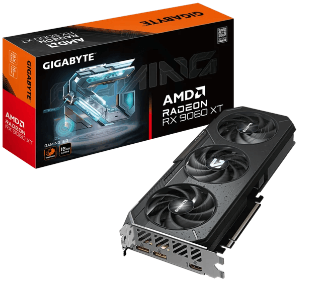 Gigabyte Radeon RX 9060 XT GAMING 16G [GV-R9060XTGAMING-16GD]