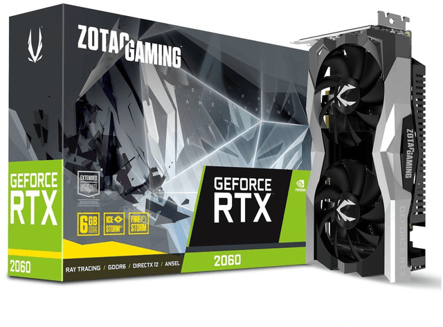 Zotac GAMING GeForce RTX 2060 Twin Fan [ZT-T20600F-10M]