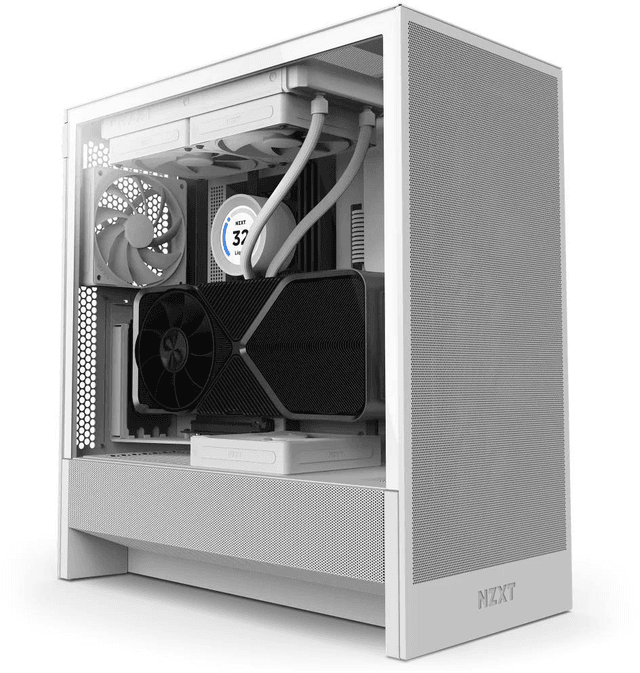 NZXT H5 Flow - White (CC-H52FW-01)