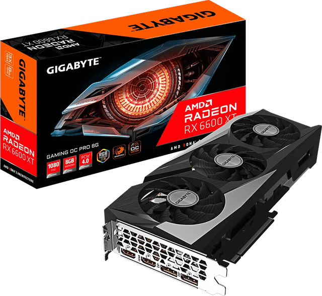Gigabyte Radeon RX 6600 XT GAMING OC PRO 8G [GV-R66XTGAMINGOC PRO-8GD]