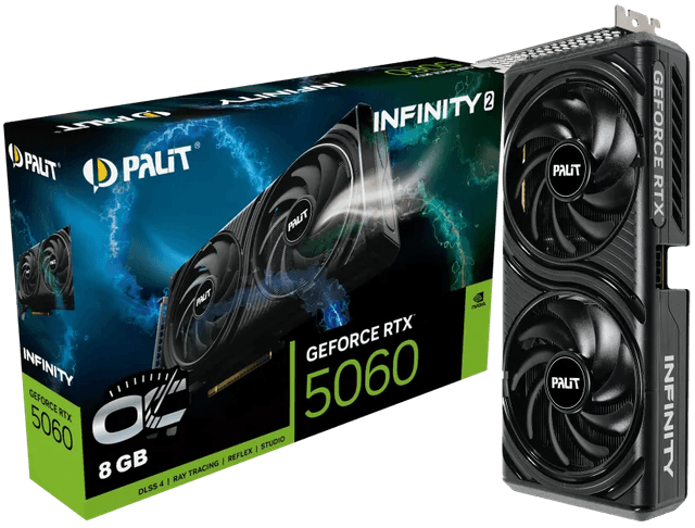 Palit GeForce RTX 5060 Infinity 2 OC [NE75060V19P1-GB2063L]