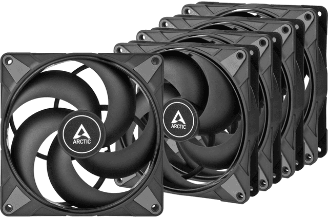 Arctic P14 Max - Black 140mm (5-Pack) [ACFAN00290A]