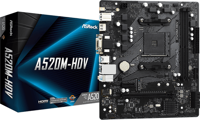 ASRock A520M-HDV