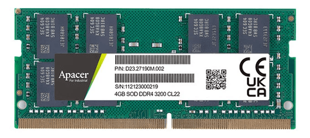 Apacer D23.27190M.002 (1 x 4 GB | SO-DIMM DDR4-3200)