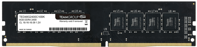 Team Elite TED48G2666C19BK (1 x 8GB | DIMM DDR4-2666)