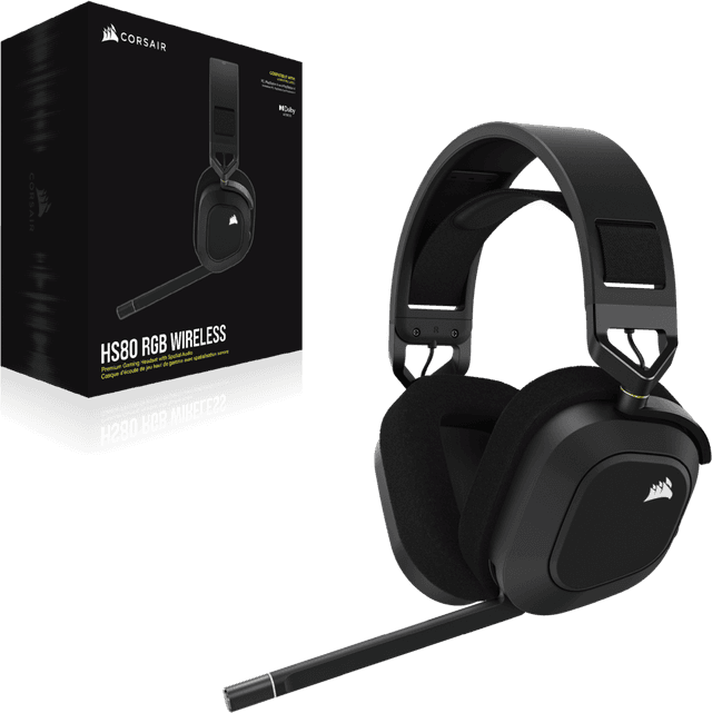Corsair HS80 RGB Wireless - Carbon (CA-9011235-NA)
