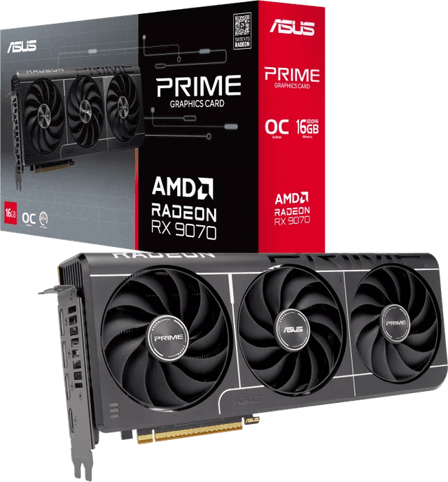 ASUS Prime Radeon RX 9070 EVO OC Edition 16GB [PRIME-RX9070-O16G-EVO]