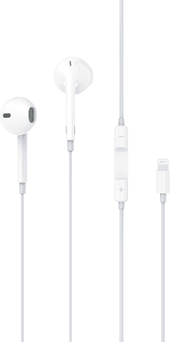 Vidvie Lightning Wired Earphone - White (HS667)