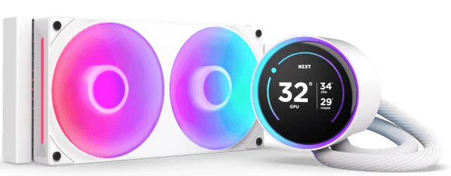 NZXT Kraken Elite 240 RGB V2 - White (RL-KR24E-W2)