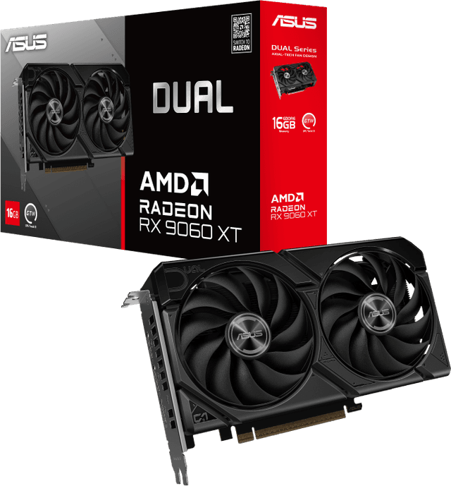 ASUS Dual Radeon RX 9060 XT 16GB [DUAL-RX9060XT-16G]