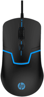 HP Gaming M100 (Negro) (7QV23AA)