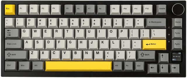 Ajazz AK820 Pro - Grey (Ajazz Flying Fish Switch)