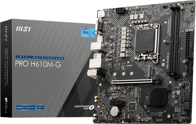 MSI PRO H610M-G