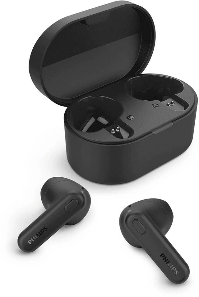 Philips True Wireless Headphones - Black (TAT1138BK)