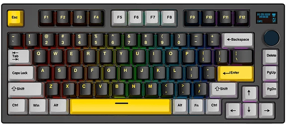 Fantech MAXFIT81 VIBE MK910 Vibrant Utility - Red Switch