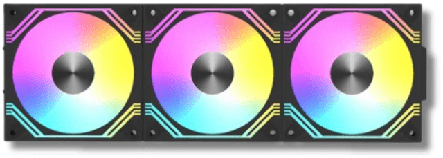 Newgen Blade LINK R Black ARGB - Kit 3 Ventiladores