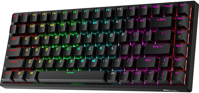 Royal Kludge RK84 Mechanical Keyboard (Black / Bluetooth / Brown Switch)