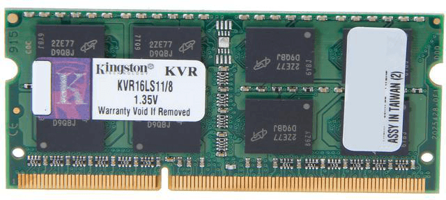 Kingston KVR16LS11/8WP (1 x 8GB | SO-DIMM DDR3L-1600)